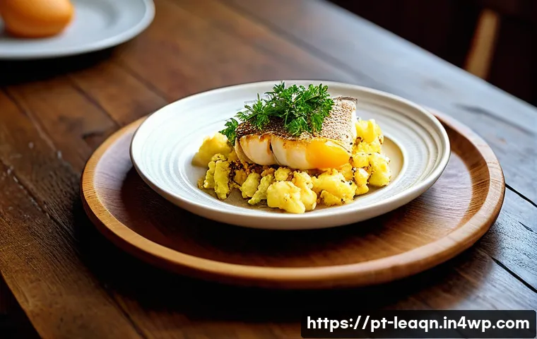 초보자를 위한 맛 교육 기초 - **Prompt 1: The Umami Experience in Portuguese Cuisine**
    "A close-up, high-definition photograph...